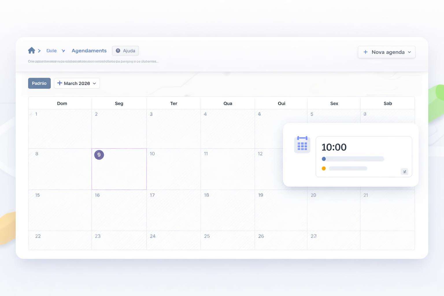 Imagem do recurso Compromisso agendado