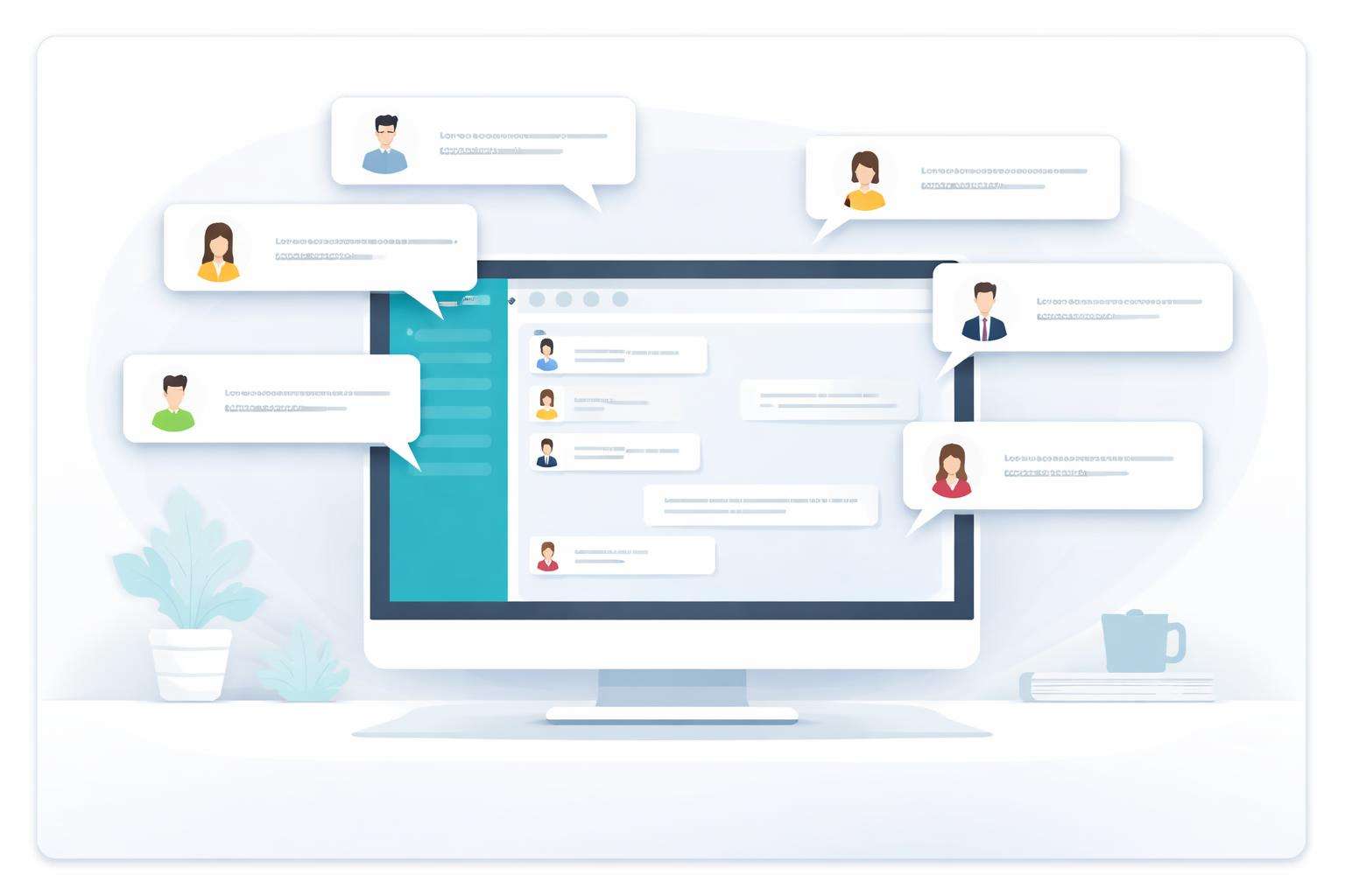 Imagem do recurso Chat Interno