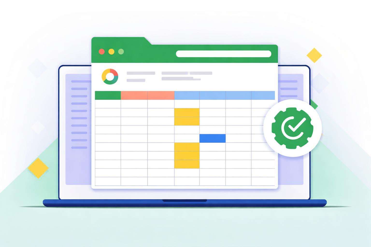 Imagem do recurso Integração com Google Sheets